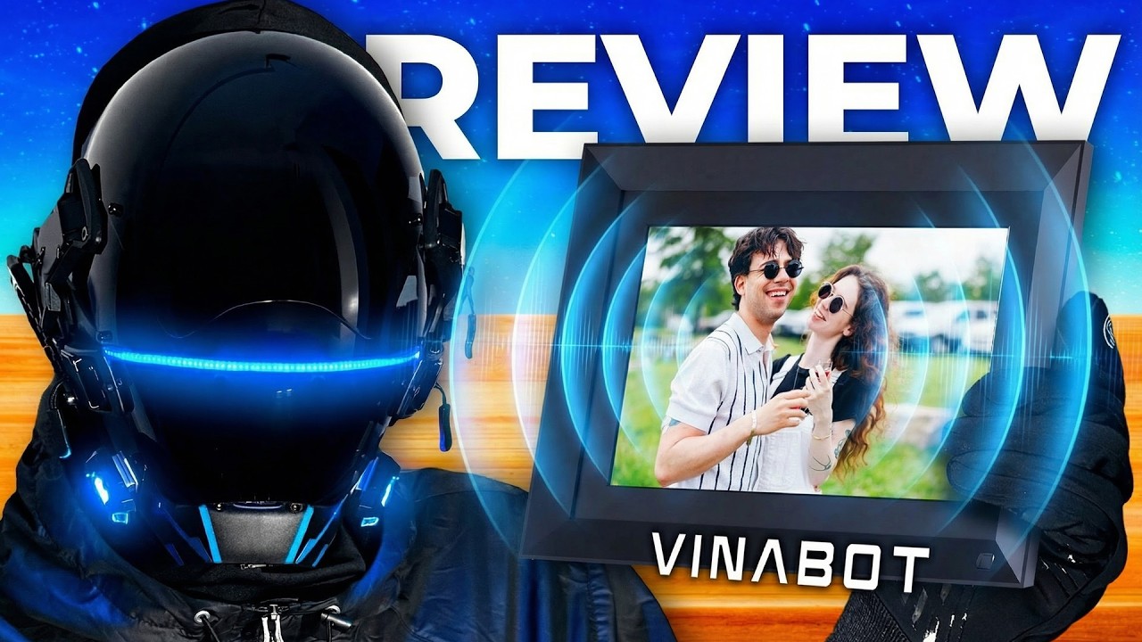 VINABOT AI Talking Frame : Ce cadre IA parle comme une vraie personne (REVIEW & TEST)