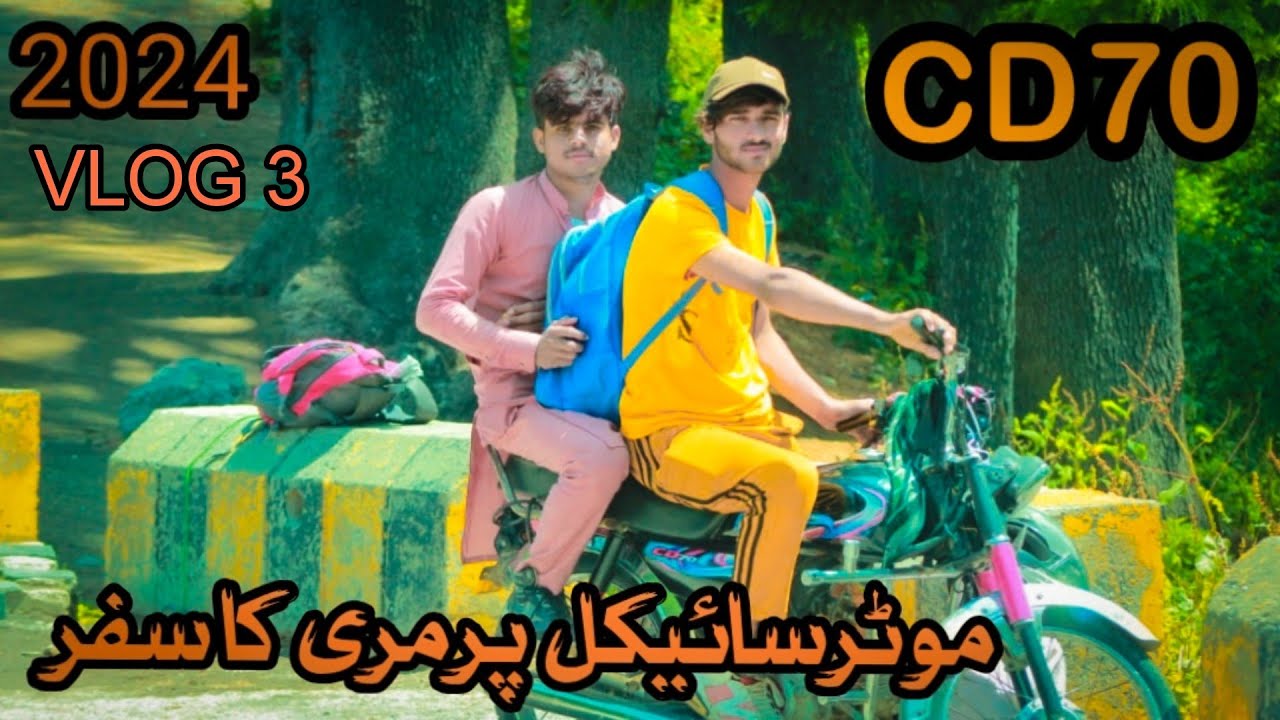 Travelling to Muree on Cd 70 Bike Episode 3 | BIKE Adventure Travel | Travel Vlog 