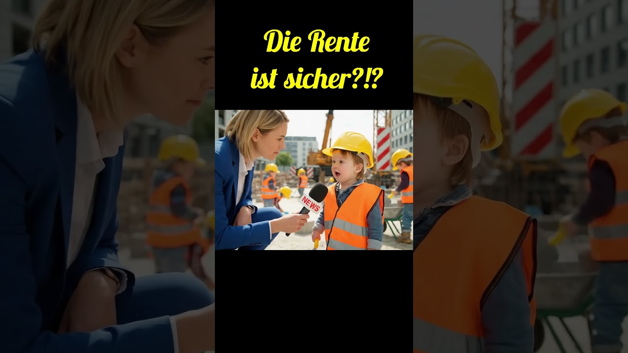 Ist die Rente sicher? - KI Baby - KI-Witze / KI-Sketche 