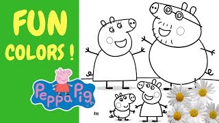 SPRING IS HERE ! PEPPA PIG COLORING , Coloring Pages , Coloring Book , How to Color