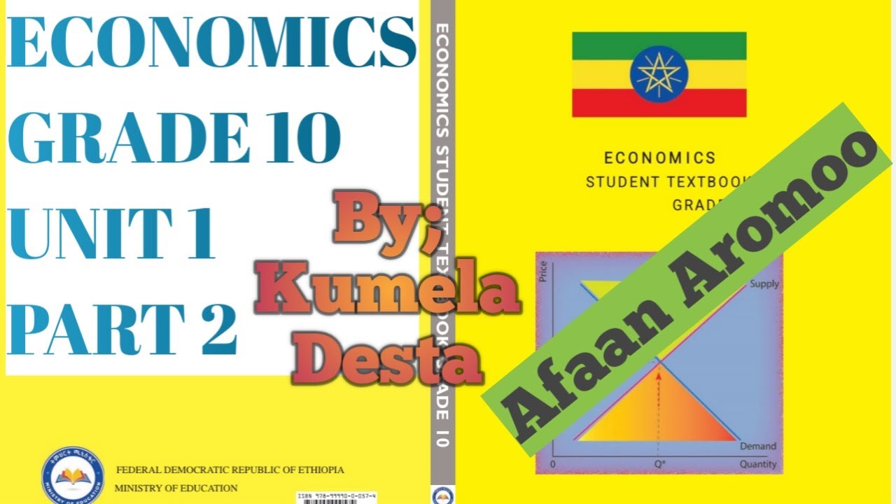 ECONOMICS GRADE 10 UNIT 2 PART 2 - YouTube