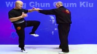 Wing Chun kung fu - wing chun chum kiu training Lesson 5 screenshot 4