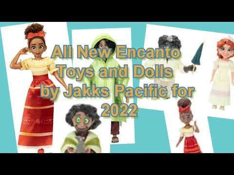 All New Encanto Toys and Dolls by Jakks Pacific 2022 Dolores, Félix, and Agustín figures and more!