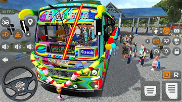 💥Kumaran Best Lighting Bus Simulator Indonesia Different Map Mod Android Gameplay Video 