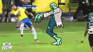 La Caida Mas Exagerada De Neymar I Parodia Futbol Es Una Pasión