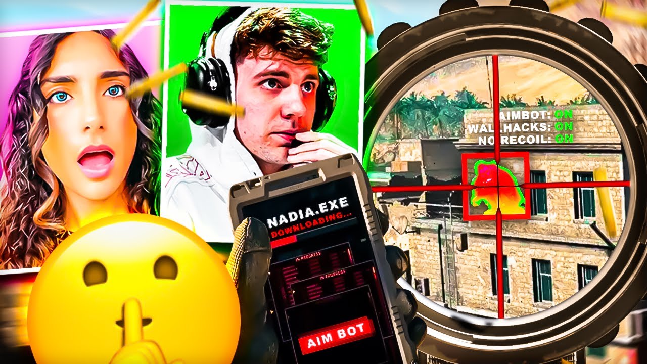 I Played Warzone w/ Nadia... 🤫