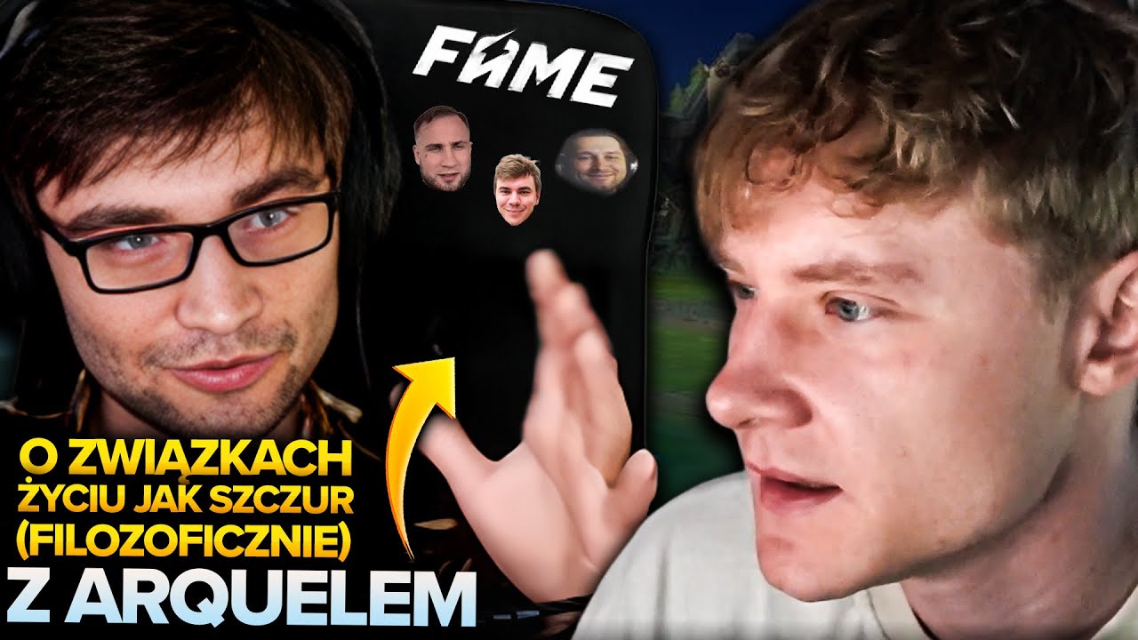 O ZWIĄZKACH, FAME I ŻYCIU JAK SZCZUR - FILOZOFICZNE ROZMOWY Z ARQUELEM
