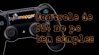 TUTORIAL: CONECTAR CONTROLE DE PS4 NO PC BEM SIMPLES + TESTE SEU CONTROLE (LINKS ATUALIZADOS 2020)