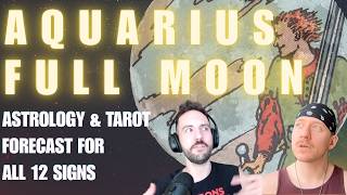 FULL MOON IN AQUARIUS ♒️Astrology & Tarot Forecast For All 12 Signs (July 29th 2026)
