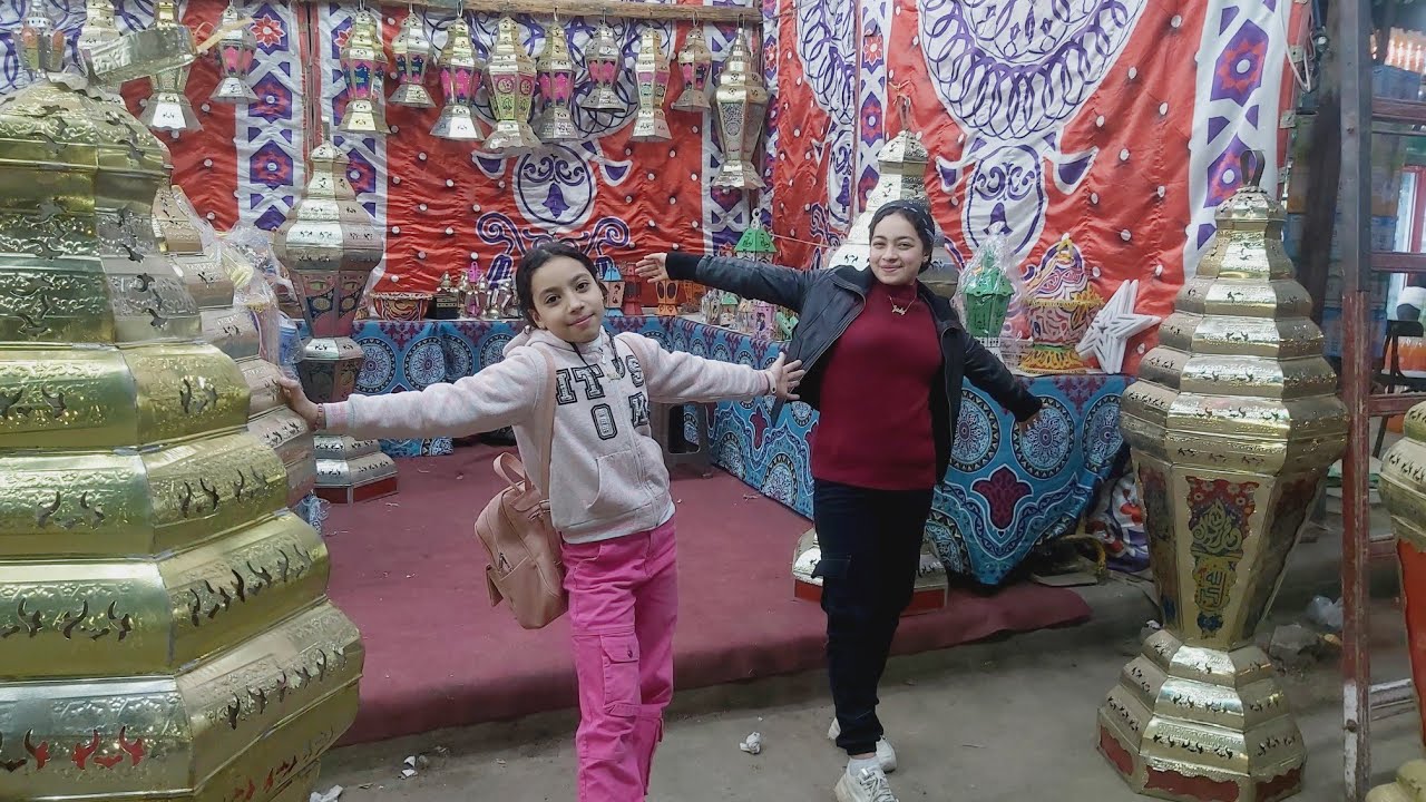 مشتريات رمضان 🌛 فوانيس وزينة 🎉🎊 وياميش ومكسرات 🌰🥜