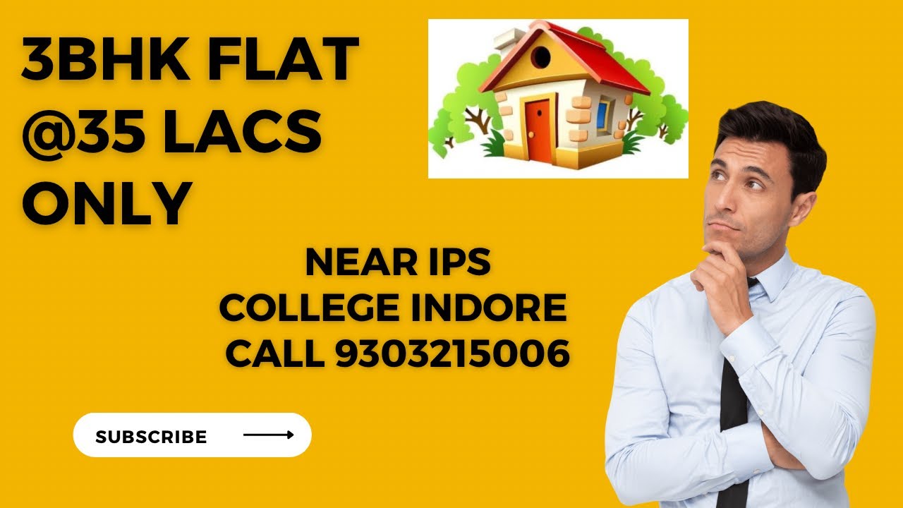 3bhk jodi flat for sale near IPS college, AB Road, Indore (call 9303215006)