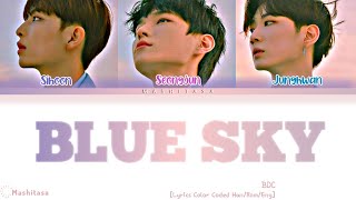 BDC '어느 밤' Blue Sky [ Lyrics Color Coded Han/Rom/Eng] Korean Lyrics Color Coded
