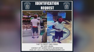 Credit Card Stolen From Car, Used At Baltimore Harris Teeter
