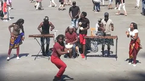 Zimbabwe marimba and dancing