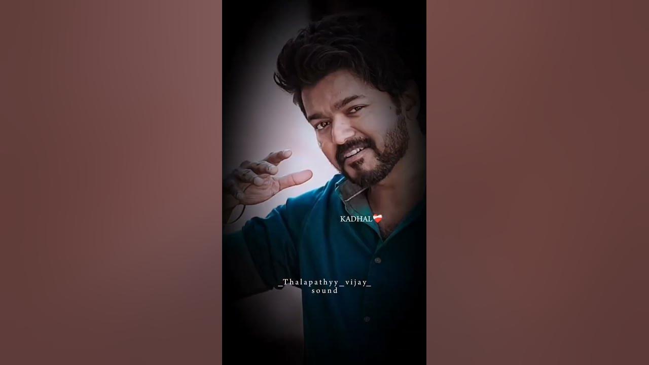 Hey Penne Penne (From "Kattappava Kanom")-Thalapathy Vijay WhatsApp status 💞✨