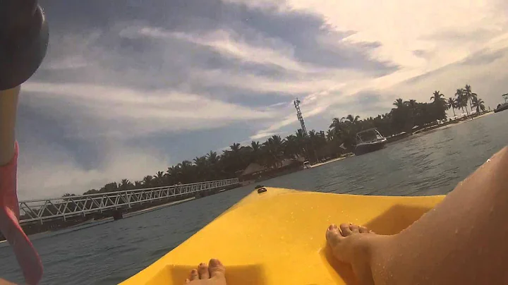 Fun in the Maldives sun