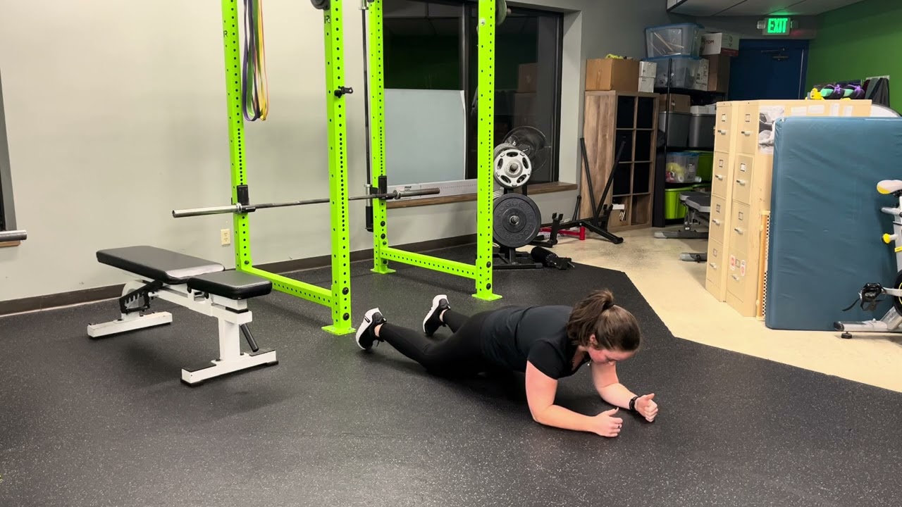 Unity Fitness - Kneeling Plank w/ PPT Emph