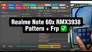 Realme Note 60x RMX3938 Pattern + Frp bypass with UnlockTool