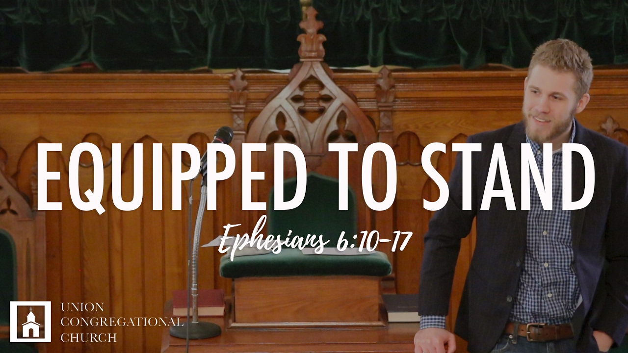 EQUIPPED TO STAND FIRM | Ephesians 6:10-17 | Pastor Peter Frey
