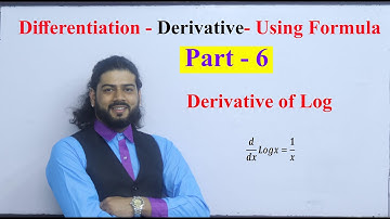 Derivative Using Formula Part 6 || Differentiation || Derivative of log  NEB Business Math in Nepali