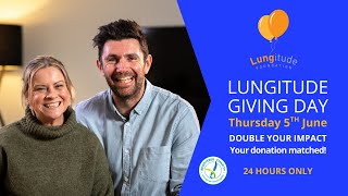 Lungitude Giving Day 2025 Video featuring Clare and Leigh