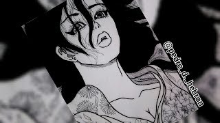 Speed Drawing - Yumin (Mangá Sun Ken Rock)