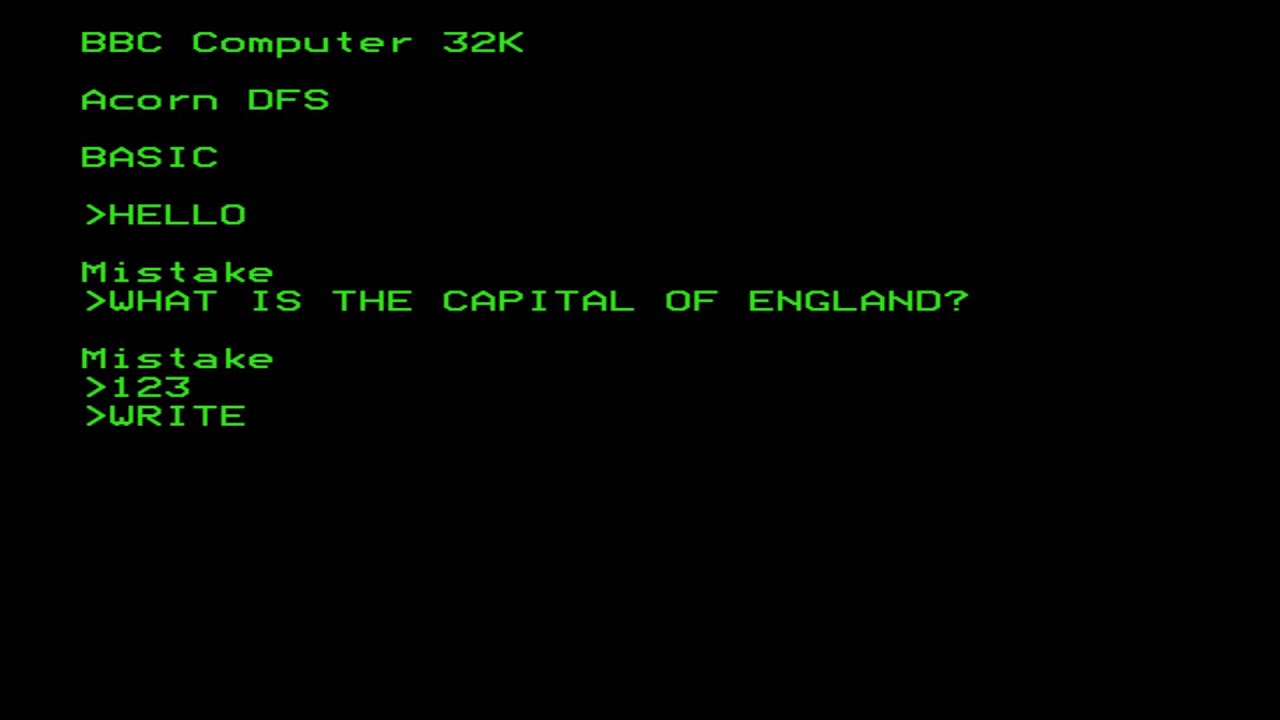 Programming In BASIC Session 2 - YouTube