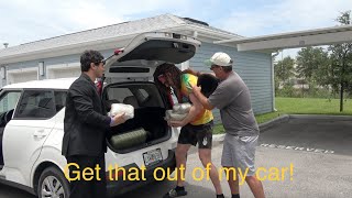Sneaking Fake Drugs in Uber Drivers Cars