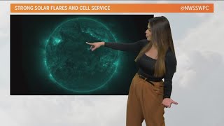 What are solar flares? Can they impact cell service?