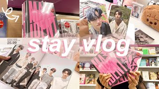 stay vlog // buying stray kids’ maxident album (all versions) at TARGET & unboxing