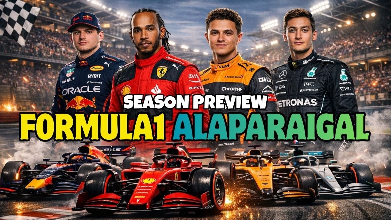 “ஆரம்பிக்கலாங்கலா?” FORMULA1 ALAPARAIGAL - Season Preview