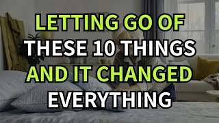 10 Small (and kinda weird) Things I QUIT to Simplify My Life After 60 | minimalism + simple living Wealth