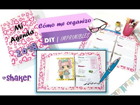 DIY-DECORA TU AGENDA - 2022-  IMPRIMIBLE