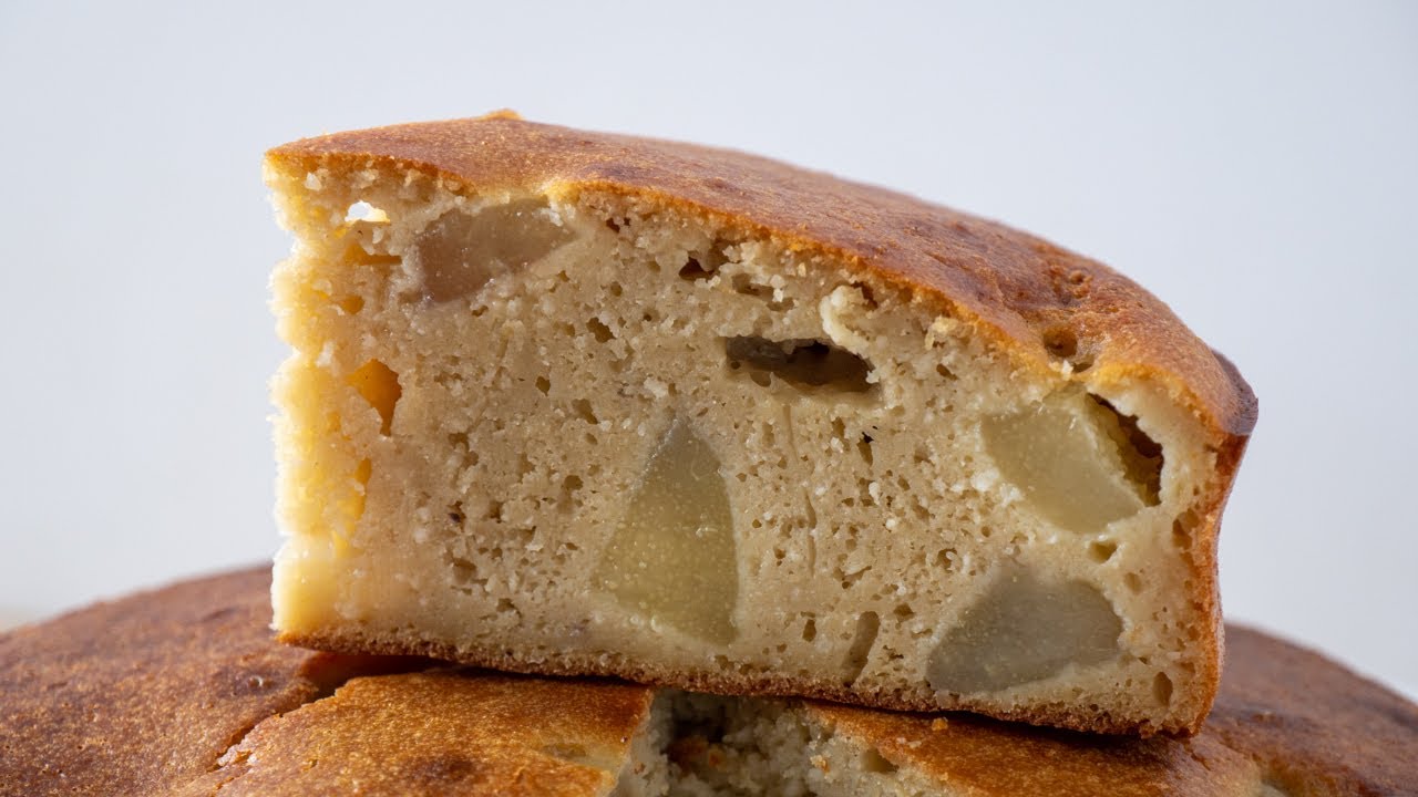 Moelleux Poire Amande - Recette facile et légère 🍐