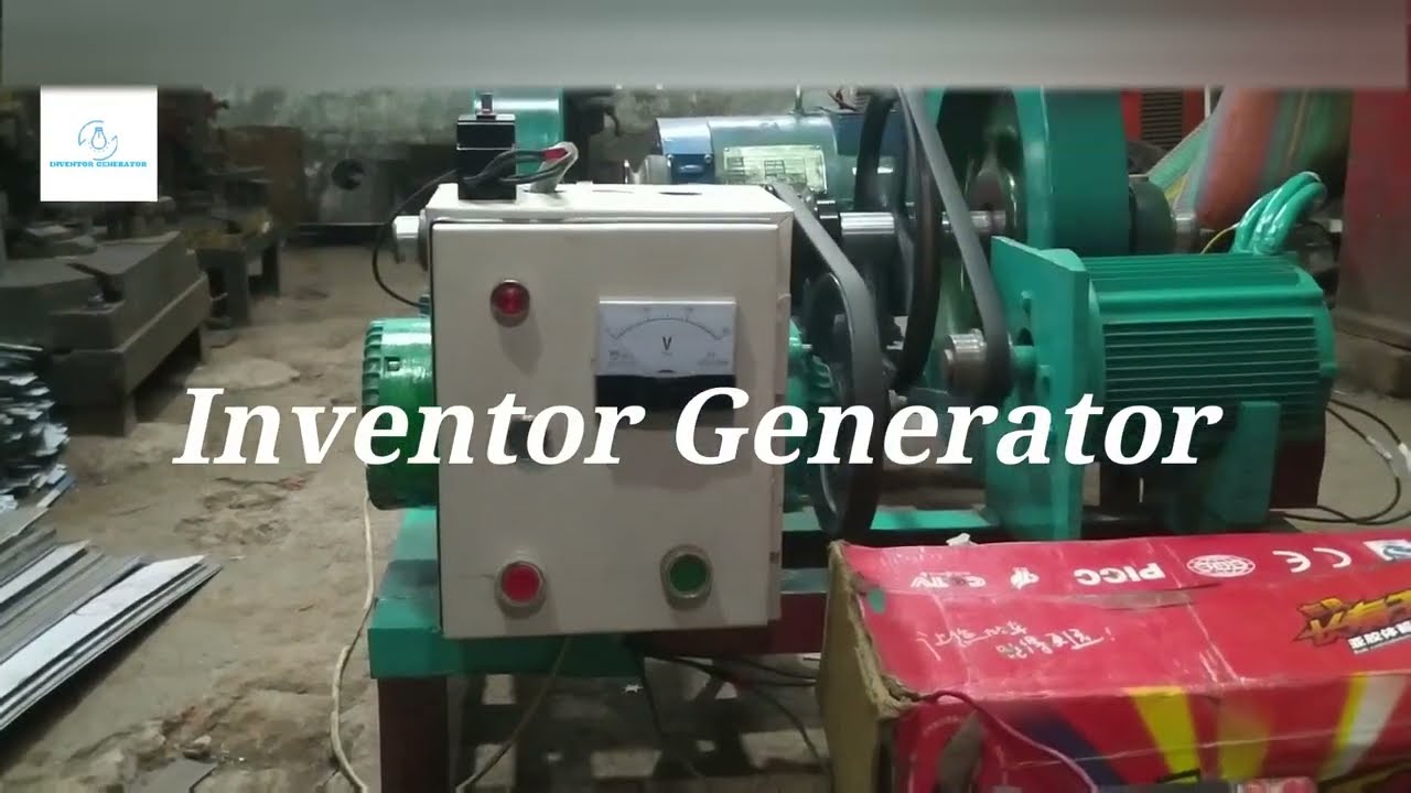 3KW Fuel less generator Flywheel Free Energy/INVENTOR GENERATOR/ From