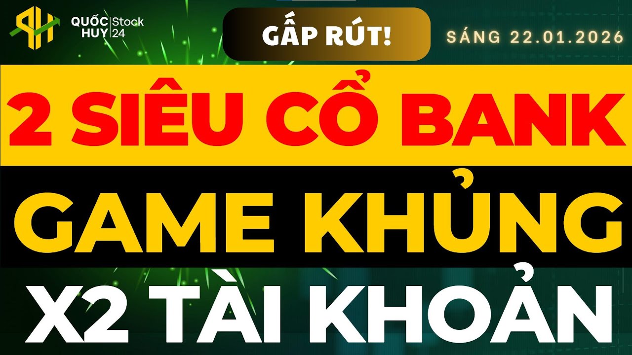 🔴 Lộ Diện 2 Cổ Phiếu Bank Có "GAME KHỦNG" Sắp X2 Tài Khoản