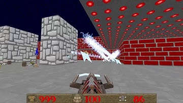 DOOM MOD Quake 1 Stuff ULTRA version 2 INSIDE DOOM 2 MAP 32 WOLFENTEIN 3D By  HorrorMovieGuy