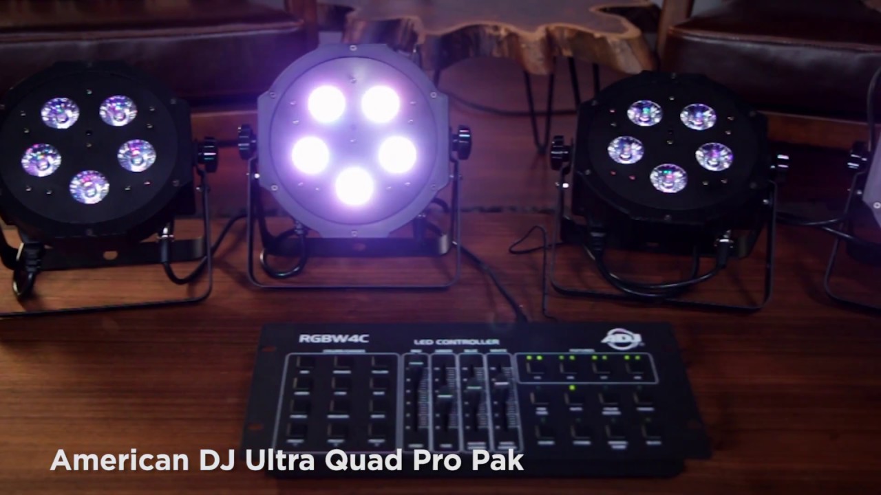 American DJ Ultra Quad Pro Pak
