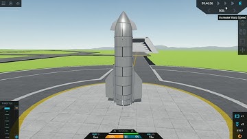 SpaceX  Starship SN8 Flight || Automated Flight  || Vizzy || Simple Rockets 2