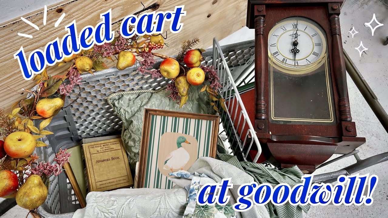 🤩 GOODWILL THRIFT WITH ME & STYLED THRIFT HAUL! | Decorating Ideas | Thrifting, Home Decor