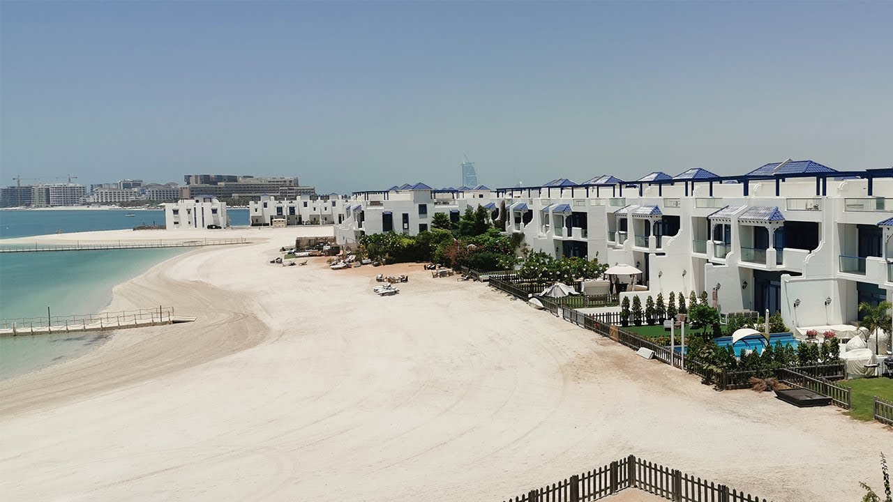 Роскошная вилла в Дубае на берегу моря на Palm Jumeirah Palma Residences Type D. Жизнь миллионеров