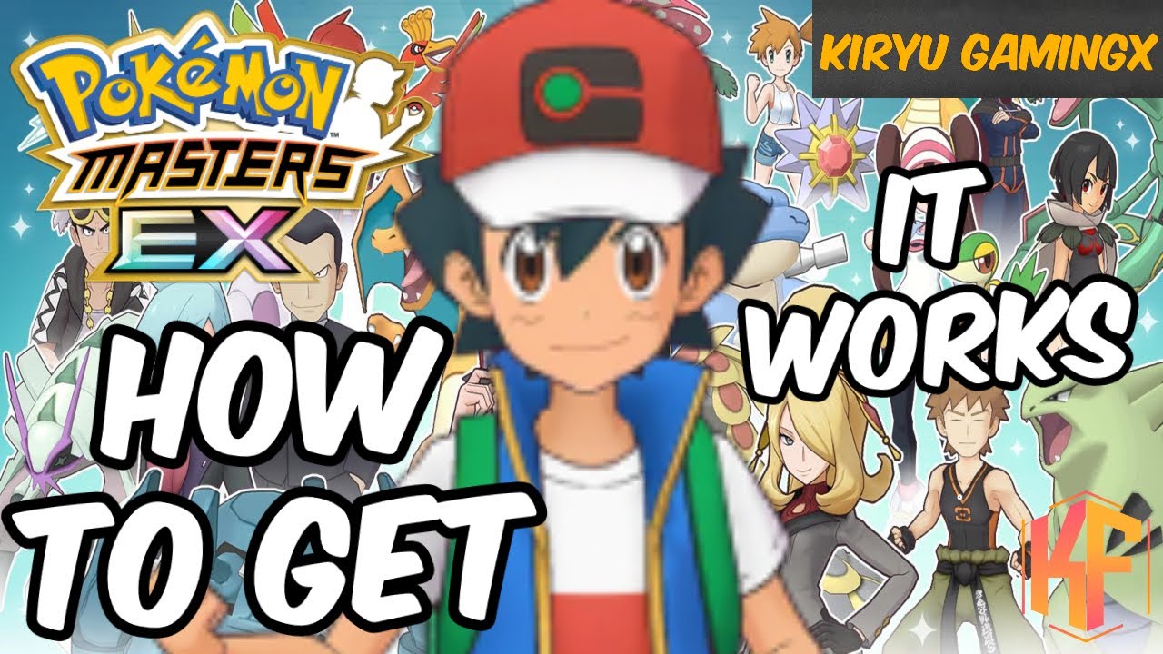 HOW TO GET ASH IN POKEMON MASTERS EX!