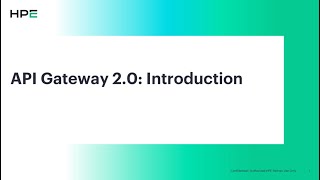 NonStop API Gateway 2.0: Introduction
