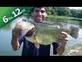 BIG BASS - 6 lbs 12 oz - Carolina Rig Fluke