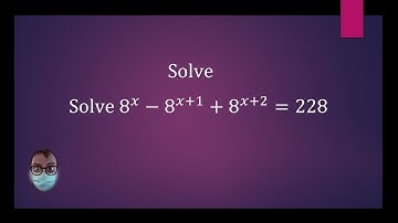 How to solve an exponential equation using factoring.