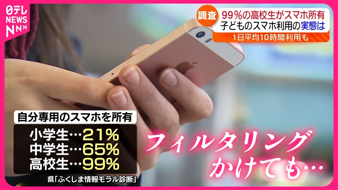 スマホ 一日中