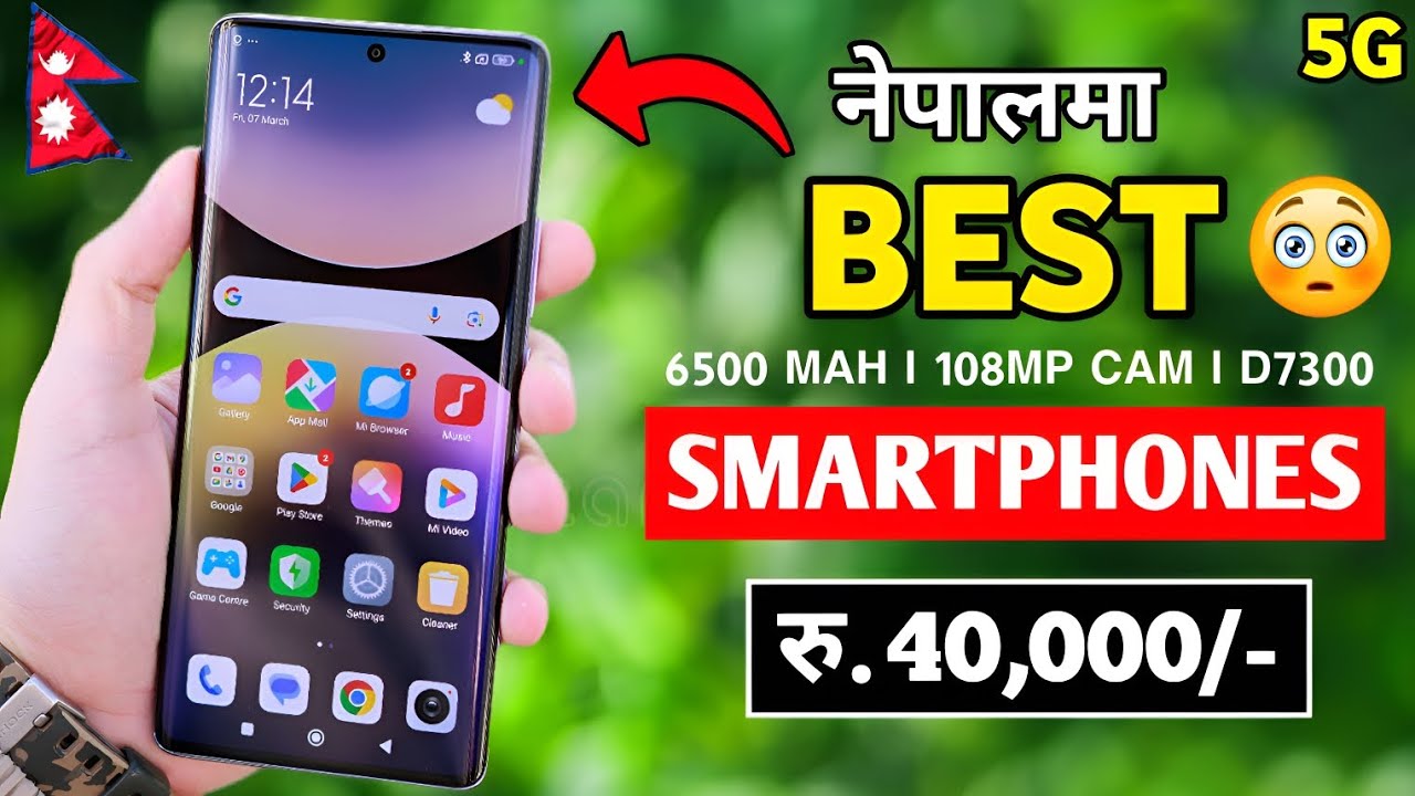 Best Smartphones Under 40000 in Nepal