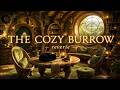 The Cozy Burrow Reverie | Peaceful Celtic Harp &amp; Piano BGM for Reading, Study, and Relaxation
