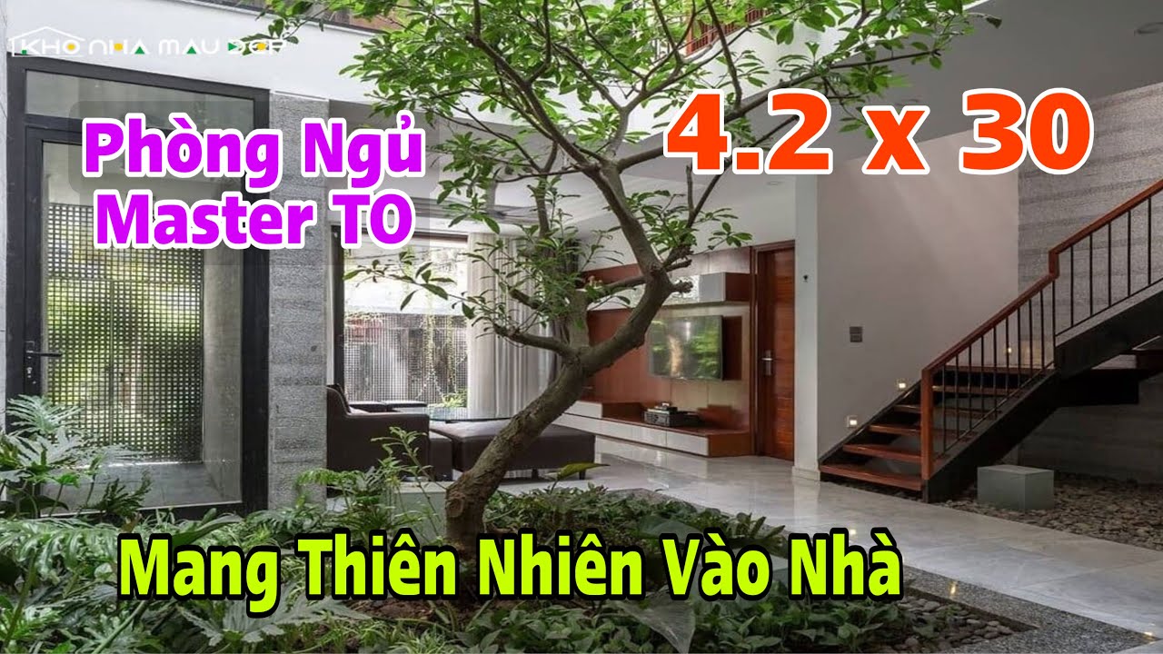 Mang Cả Không Gian Xanh vào Villa 4.2m x 30m Sân Vườn Quá Rộng - 5 Lầu Thang Máy phòng Karaoke VÍP 
