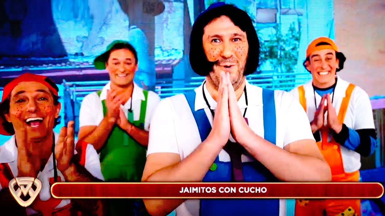 ¡Un capo! Cucho Parisi se sumó al sketch y transformó a Los Jaimitos en unos auténticos decadentes